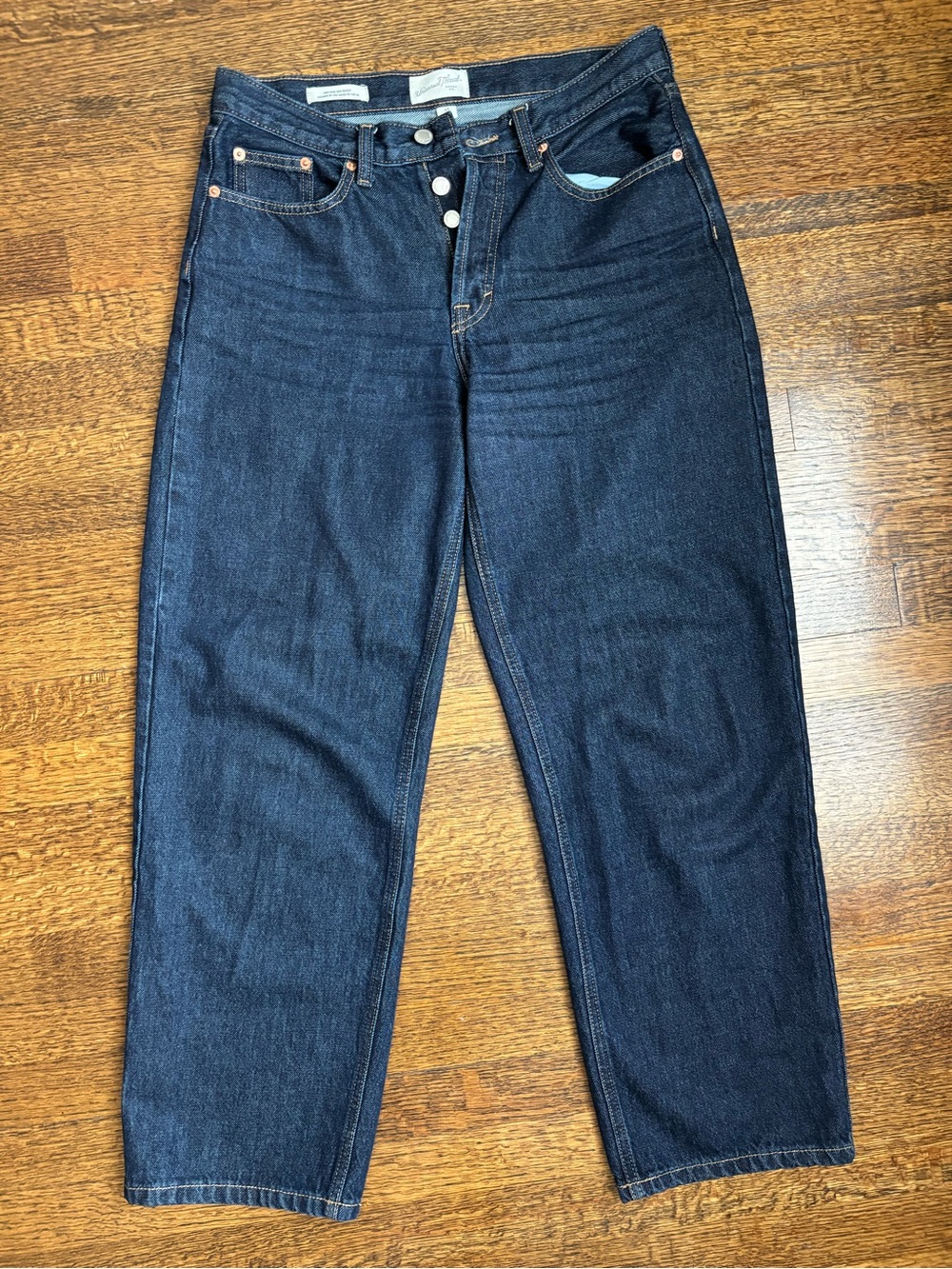 Universal Thread women Dark Indigo Relaxed Jeans